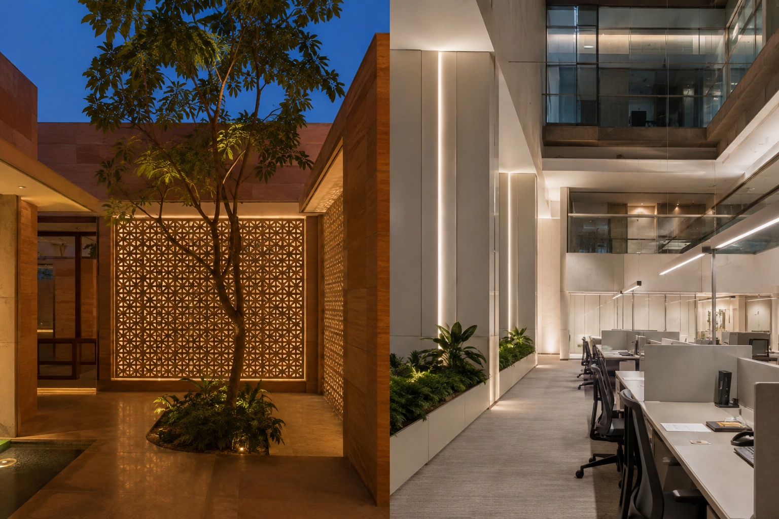 Context-specific architectural lighting design across Indian and international projects